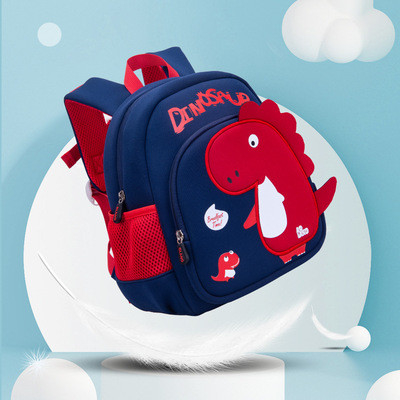 kids kindergarten backpacks SBR material dinosaur